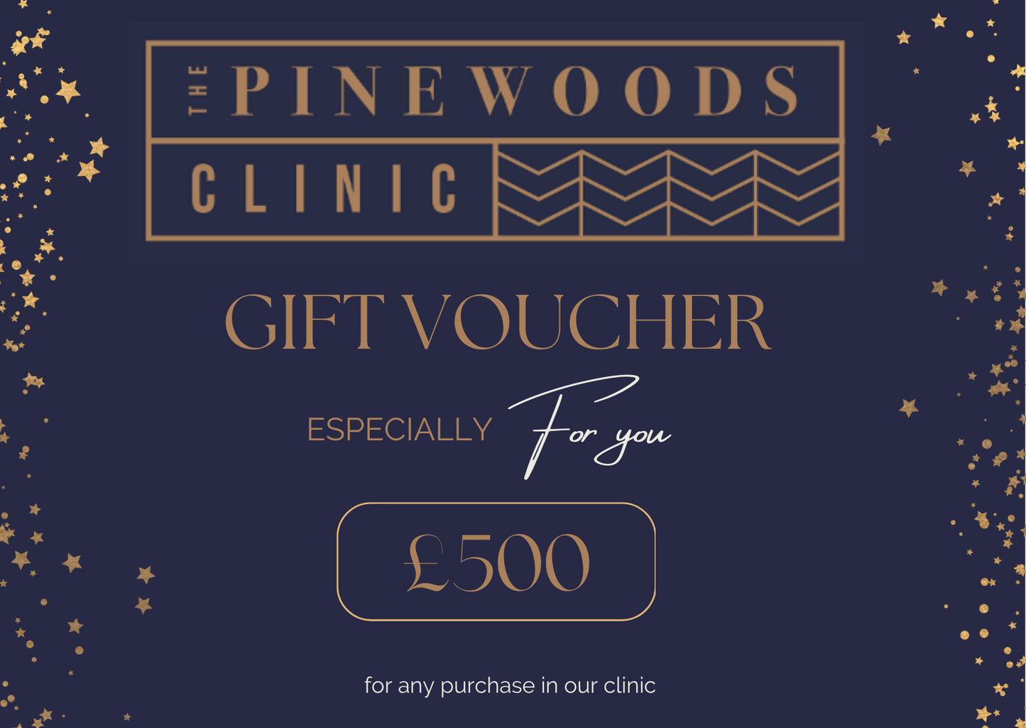 £500 Pinewoods Clinic Gift Card